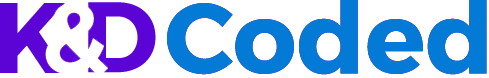 K&D Coded Web Logo